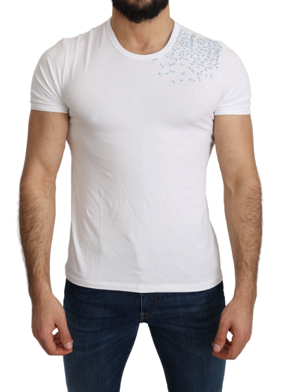 Ermanno Scervino Men  Cotton Stretch Top Beachwear T-shirt In White