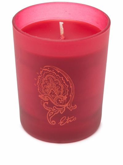 Etro Women's Fuchsia Glass Candle