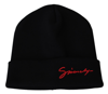 GIVENCHY GIVENCHY CHIC UNISEX WOOL BEANIE WITH SIGNATURE MEN'S ACCENTS