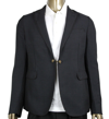 GUCCI GUCCI MEN'S FORMAL 1 BUTTON CHARCOAL WOOL / MOHAIR EVENING JACKET