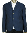 GUCCI GUCCI MEN'S FORMAL BLUE SAPHIRE WOOL / MOHAIR 2 BUTTONS JACKET