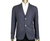 Gucci 's Formal Midnight Blue / Grey Wool Jacket 2 Buttons In Midnight Blue / Grey