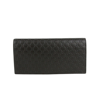 GUCCI GUCCI MICROGUCCISSIMA BROWN LEATHER WALLET WITH ID WINDOW 449245 2044