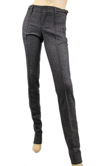 Gucci Womens Brown Wool Elastane With Buckle Belt Strap Dress Pant 186422 In Brown