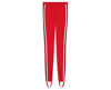 Gucci Women's Sylvie Red Legging Stirrup With Brb Web Stripe Pant (small)