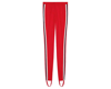 Gucci Women's Sylvie Red Legging Stirrup With Brb Web Stripe Pant (small) In Red