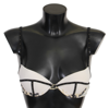 JUST CAVALLI JUST CAVALLI ELEGANT WHITE PUSH-UP BRA WITH LOGO WOMEN'S DETAILS