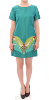 LANRE DA SILVA AJAYI LANRE DA SILVA AJAYI ELEGANT EMBROIDERED GREEN MINI WOMEN'S DRESS