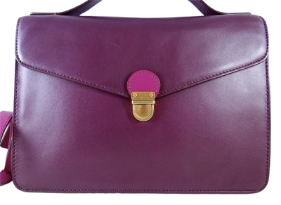 Marc By Marc Jacobs Marc Jacobs Chicret Top Handle Pansy Shoulder Bag In Purple