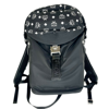 Mcm Women's Black Nylon Luft Hoodie Backpack With Detachable Hood In Black