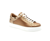 Mcm Women's Rose Gold Leather Low Top Sneakers Mes9amm00tc (36 Eu / 6 Us) In Rose Gold