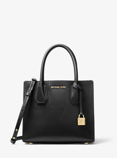 Michael Kors Mercer Kors Studio Medium Messenger In Admiral