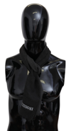 Missoni Gray Wool Unisex Neck Wrap Shawl Fringes Logo Scarf In Gray