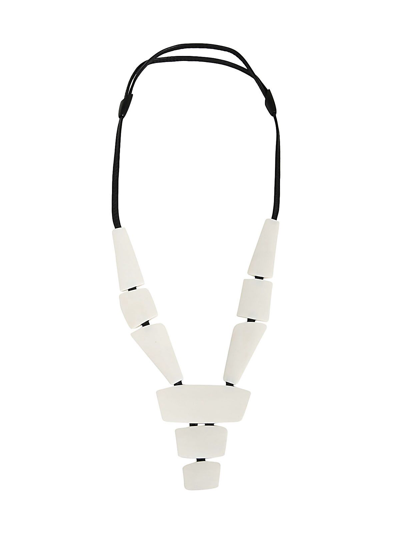 Monies Women's White Other Materials Necklace