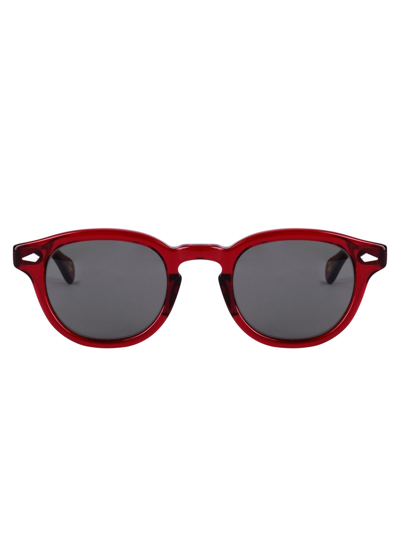 Moscot Women's Burgundy Acetate Sunglasses