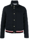 MONCLER LOGO PATCH BOMBER JACKET,40334008496811866264