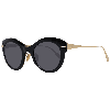 Omega Black Women Sunglasses In Black
