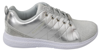 Philipp Plein Gisella Silver Polyester Sneakers Shoes In Silver