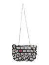 RED VALENTINO RED VALENTINO WOMEN'S BLACK OTHER MATERIALS SHOULDER BAG