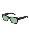 SAINT LAURENT SAINT LAURENT WOMEN'S BLACK ACETATE SUNGLASSES