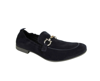 Ferragamo Men's Suede Stretch Horsebit Loafer In Dark Blue