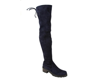 Stuart Weitzman Over-the-knee Boots With Luxurious Suede Finish And Elegant Design In Nice Blue