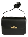 VICTORIA BECKHAM VICTORIA BECKHAM WOMEN'S BLACK LEATHER SHOULDER BAG