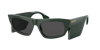 Burberry Woman Sunglasses Be4385 Palmer In Dark Grey