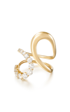 MELISSA KAYE ARIA JANE 18K YELLOW GOLD DIAMOND RING