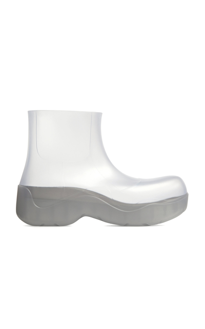 Bottega Veneta Puddle Ankle Boots In White