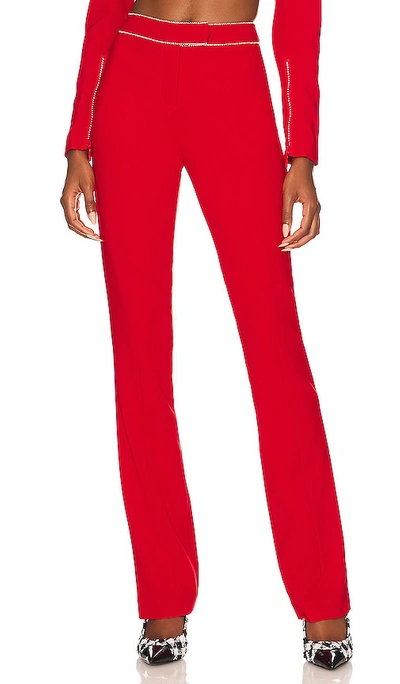 Lovers & Friends Catalina Pant In Cherry Red