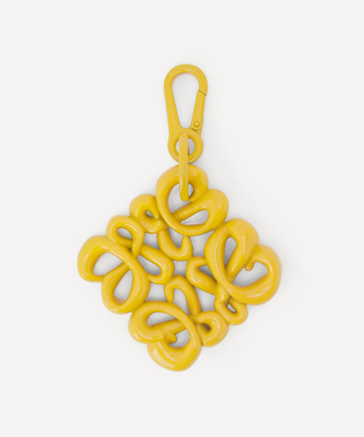 Loewe Inflated Anagram Charm In Yellow