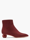 Kate Spade Sydney Booties In Dark Merlot