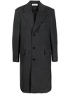 OUR LEGACY SINGLE-BREASTED WOOL-CASHMERE COAT