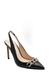 Charles David Women's Reeling Slingback Pumps In Black Leather