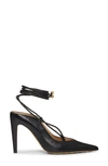 Bottega Veneta Black Loft 100 Leather Pumps In Black