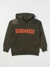 DSQUARED2 JUNIOR jumper DSQUARED2 JUNIOR KIDS colour GREEN,365633012