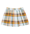 PAADE MODE CHECKED COTTON SKORT