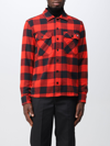 Dickies Red And Black Cotton Check Shirt In Red