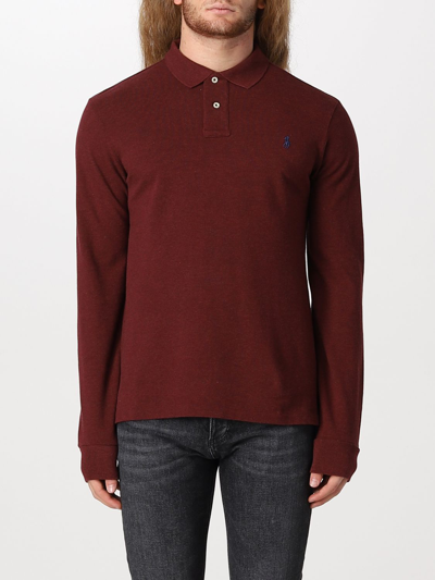 Polo Ralph Lauren Polo Shirt  Men In Wine