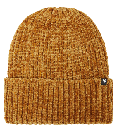 Molo Kids' Kitty Chenille Beanie In Earthy