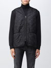 Barbour Quilted Reversible Waistcoat In Black