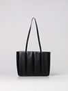 Themoirè Woman Shoulder Bag Black Size - Recycled Polyurethane