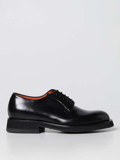 Santoni 系带鞋  男士 颜色 黑色 In Black