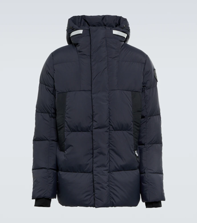 Canada Goose Armstrong Hooded Parka In Navy