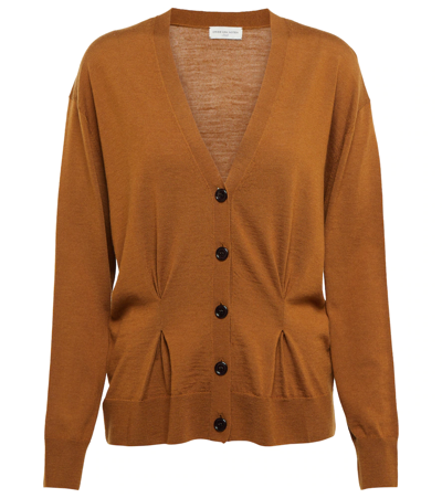 Dries Van Noten Nelda Cardigan In Rust | ModeSens