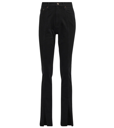 Polo Ralph Lauren High-rise Slim Jeans In Black