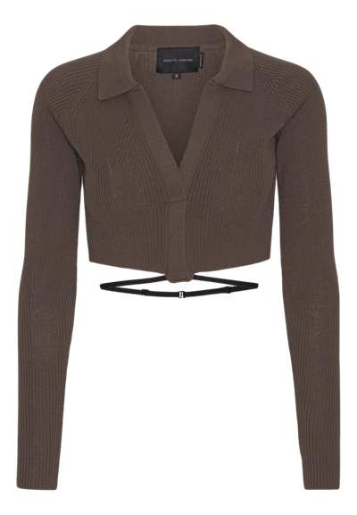 Birgitte Herskind Ivy Blouse - Chestnut In Brown