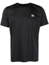 District Vision Air Wear Logo-print T-shirt In Schwarz