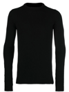 RICK OWENS CREW-NECK KNITTED JUMPER